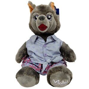 Build a Bear Workshop Violet Great Wolf Lodge Exclusive Stuffed Plush Toy BABW